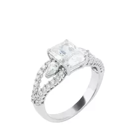 Кольцо серебряное "Благородная классика"