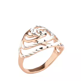 Кольцо серебряное "Цветочное вдохновение"