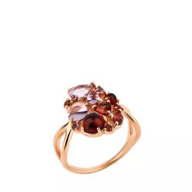 Кольцо серебряное "Джуди"