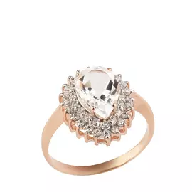 Кольцо серебряное "Габриэлла"