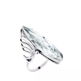 Кольцо серебряное "Ивона"