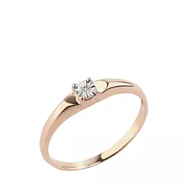 Кольцо серебряное "Изабелла"