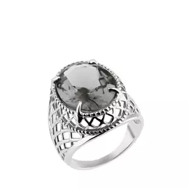 Кольцо серебряное "Карла"