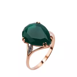 Кольцо серебряное "Луизиана"