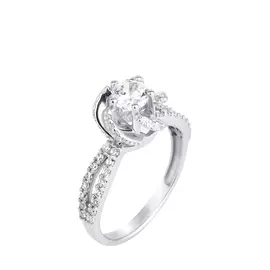 Кольцо серебряное "Марсела"