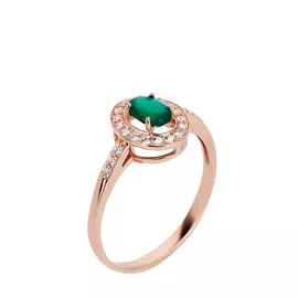 Кольцо серебряное "Мерцающий соблазн"