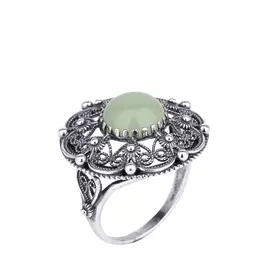 Кольцо серебряное "Нимфа"