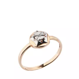 Кольцо серебряное "Шикарный выход"