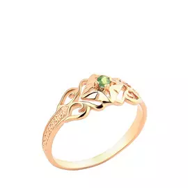 Кольцо серебряное "Вера"