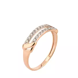 Кольцо серебряное "Виолетта"