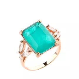 Кольцо серебряное "Волшебный миг"