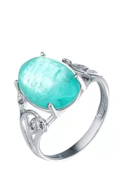 Кольцо серебряное "Сказочная красота"