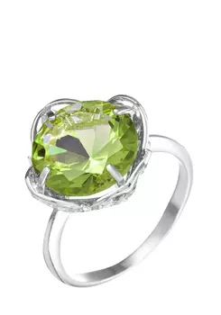 Кольцо серебряное "Таинственная аура"