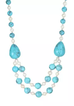 Колье "Лазурный берег"