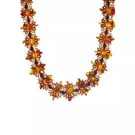 Колье "Изысканный янтарь"