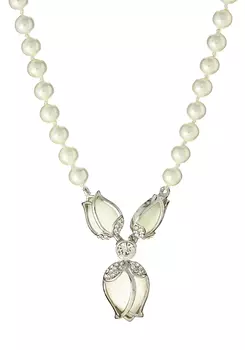 Колье "Нежный тюльпан"