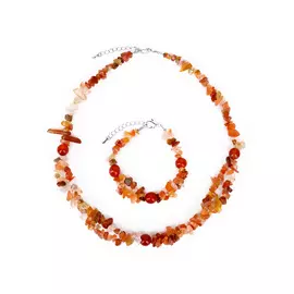 Комплект (бусы+браслет) "Аннет"