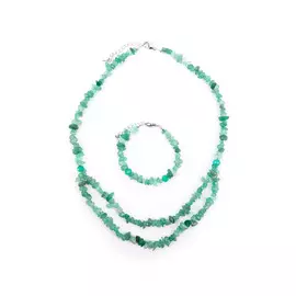 Комплект (бусы,браслет) "Паула"