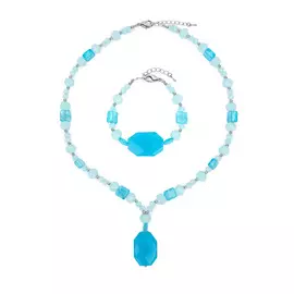 Комплект (бусы, браслет) "Пенелопа"