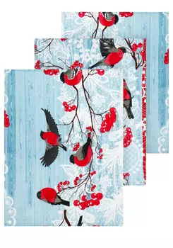 Комплект кухонных полотенец "Гостинец", 3 шт