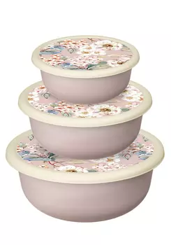 Комплект мисок с крышками, 3 шт.