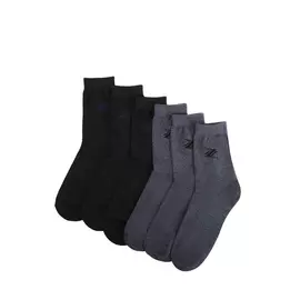 Комплект мужских носков с рисунком, 6 пар