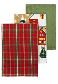 Комплект полотенец "Рoждество", 3 шт.