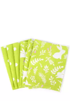 Комплект полотенец "Зайчишка", 6 шт.