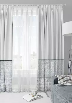 Комплект портьер "Серебро"