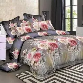 Комплект постельного белья "Розовое благоухание"