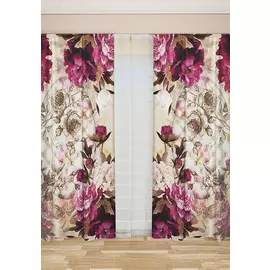 Комплект штор "Королевский букет"