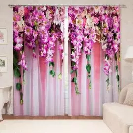 Комплект штор "В саду цветов"