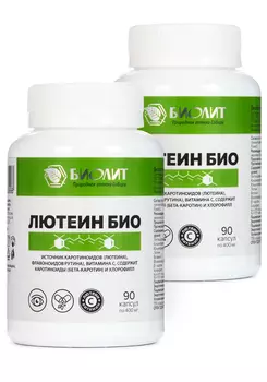 Комплекс для здоровья глаз "Лютеин Био", 2 шт