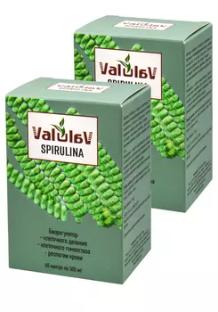 Комплекс спирулина для сосудов и сердца, 2 шт