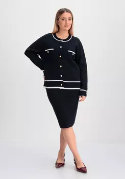 Костюм в стиле "олд мани" (пиджак и юбка)