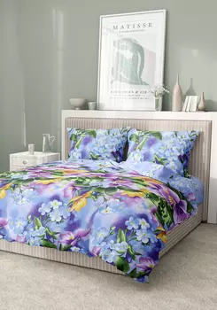 КПБ бязь "Фиалка"