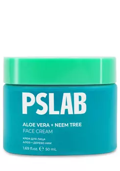 Крем для лица с алоэ и деревом ним