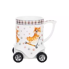 Кружка на колесиках (350 мл)