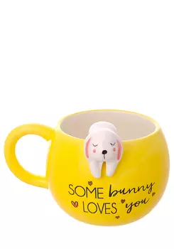 Кружка с фигуркой зверька