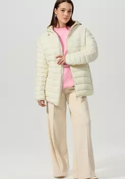 Куртка легкая стеганая с капюшоном