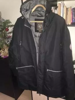 Куртка мужская большого размера зимняя