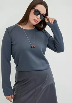 Лонгслив с конструктивным кроем