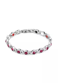 Магнитный браслет из стали "Мальва"