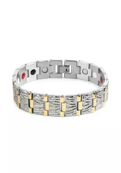 Магнитный браслет из стали "Диего"