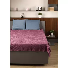 Махровое покрывало-простыня "Дивный сад"