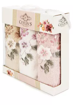 Махровые салфетки, 3 шт. "Асель"