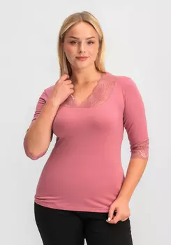 Майка с рукавом "Леди Кармен"