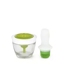 Масленка с силиконовой кистью