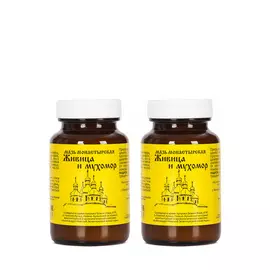 Монастырская мазь "Живица и Мухомор", 2 шт.