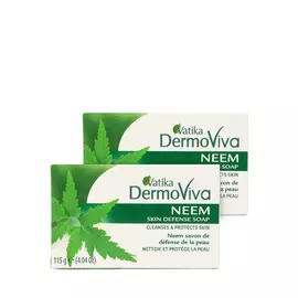 Мыло Vatika с экстрактом дерева ним, 2 шт.